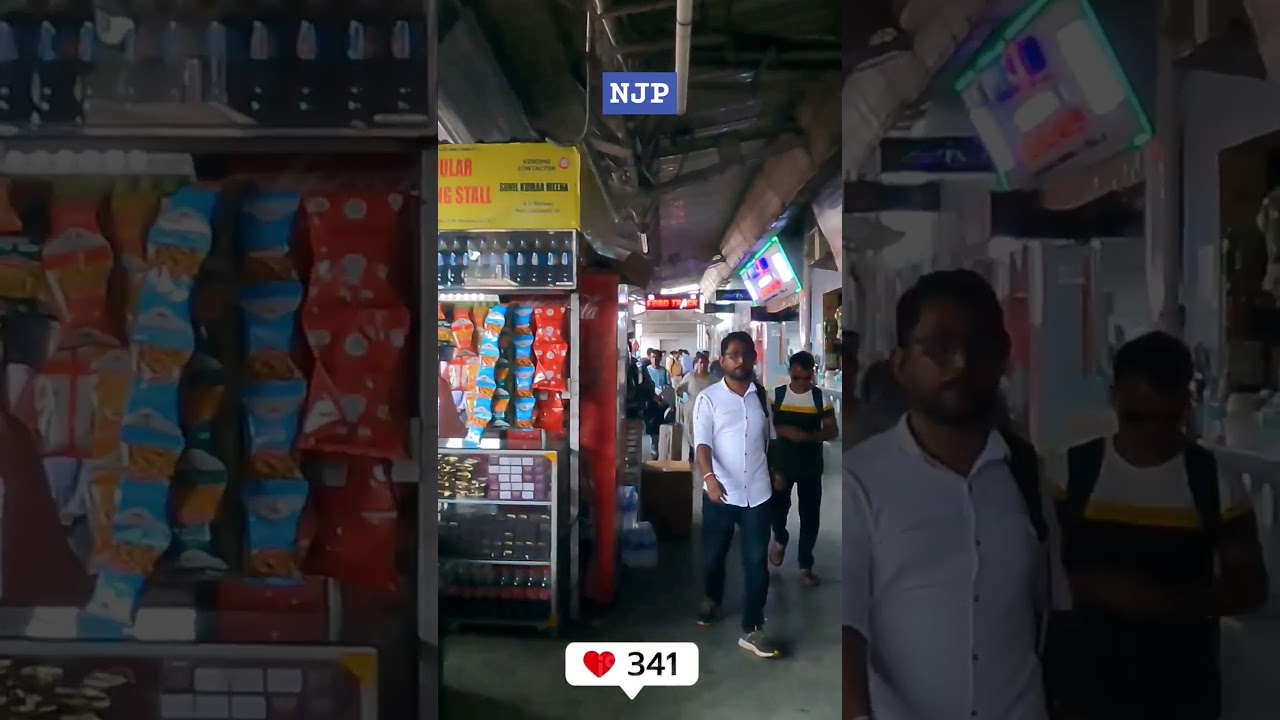 NJP station #northbengal #shortsfeed #siliguri