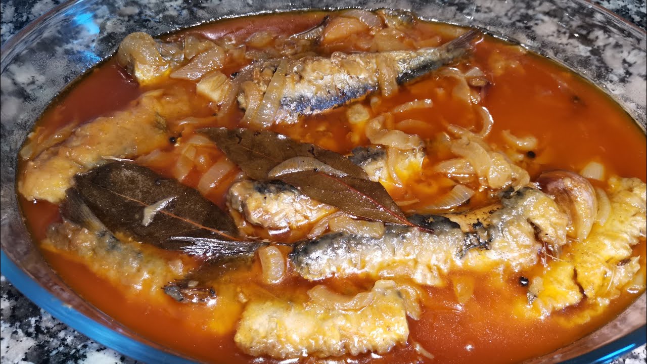 Sardinas en escabeche🐟 muy fáciles de preparar y están buenísimas!!! 😋
