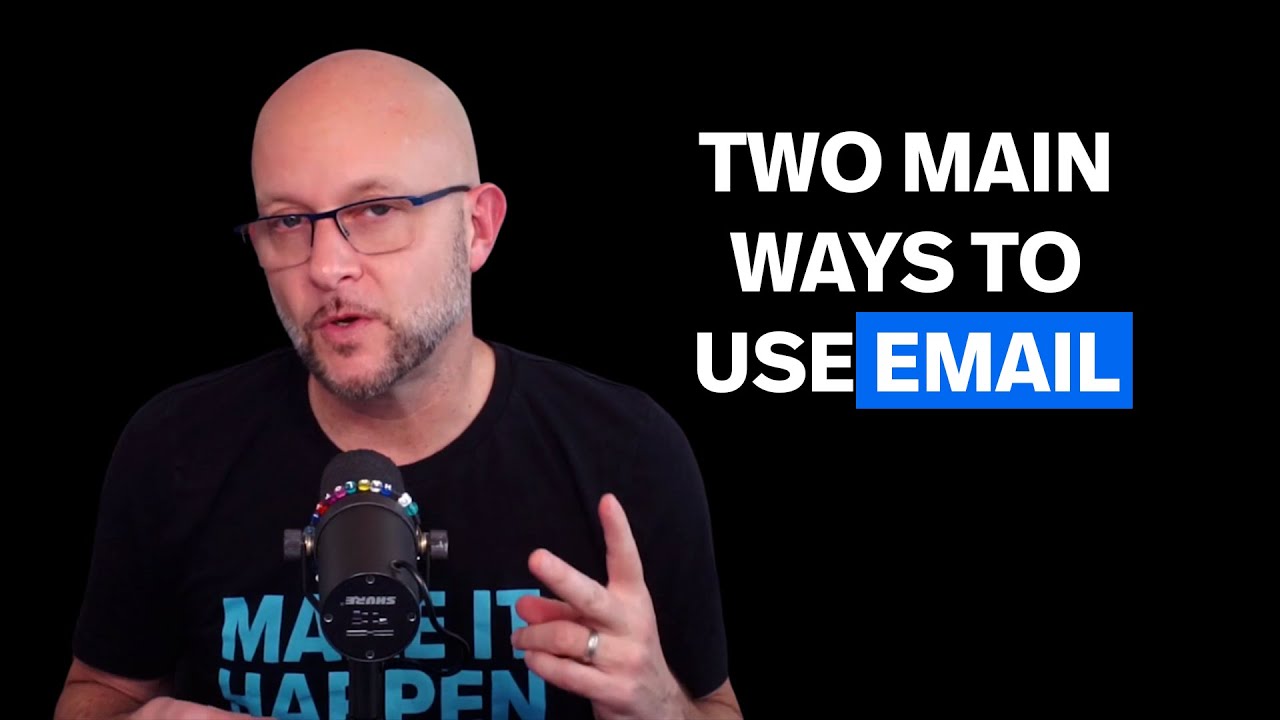 Sales Training - The Two Main Ways To Use Email