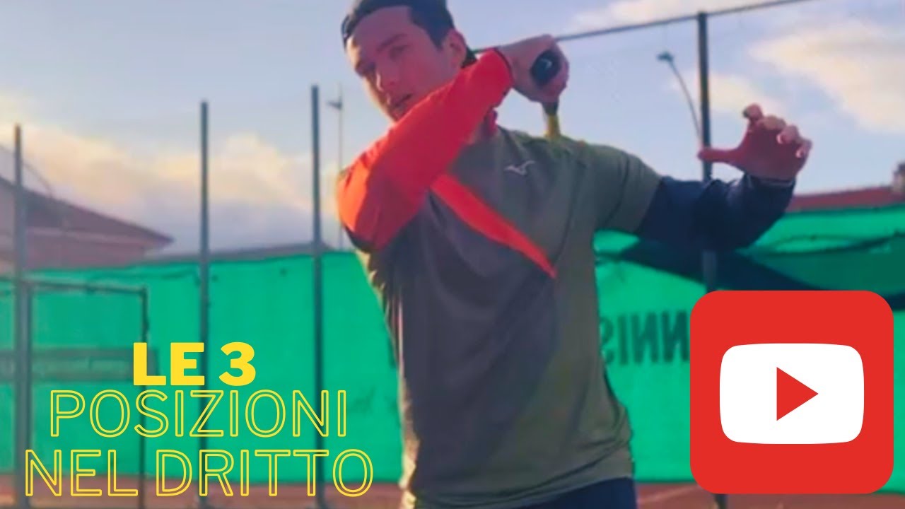 LO SAPEVI CHE CI SONO TRE POSIZIONI NEL TENNIS?