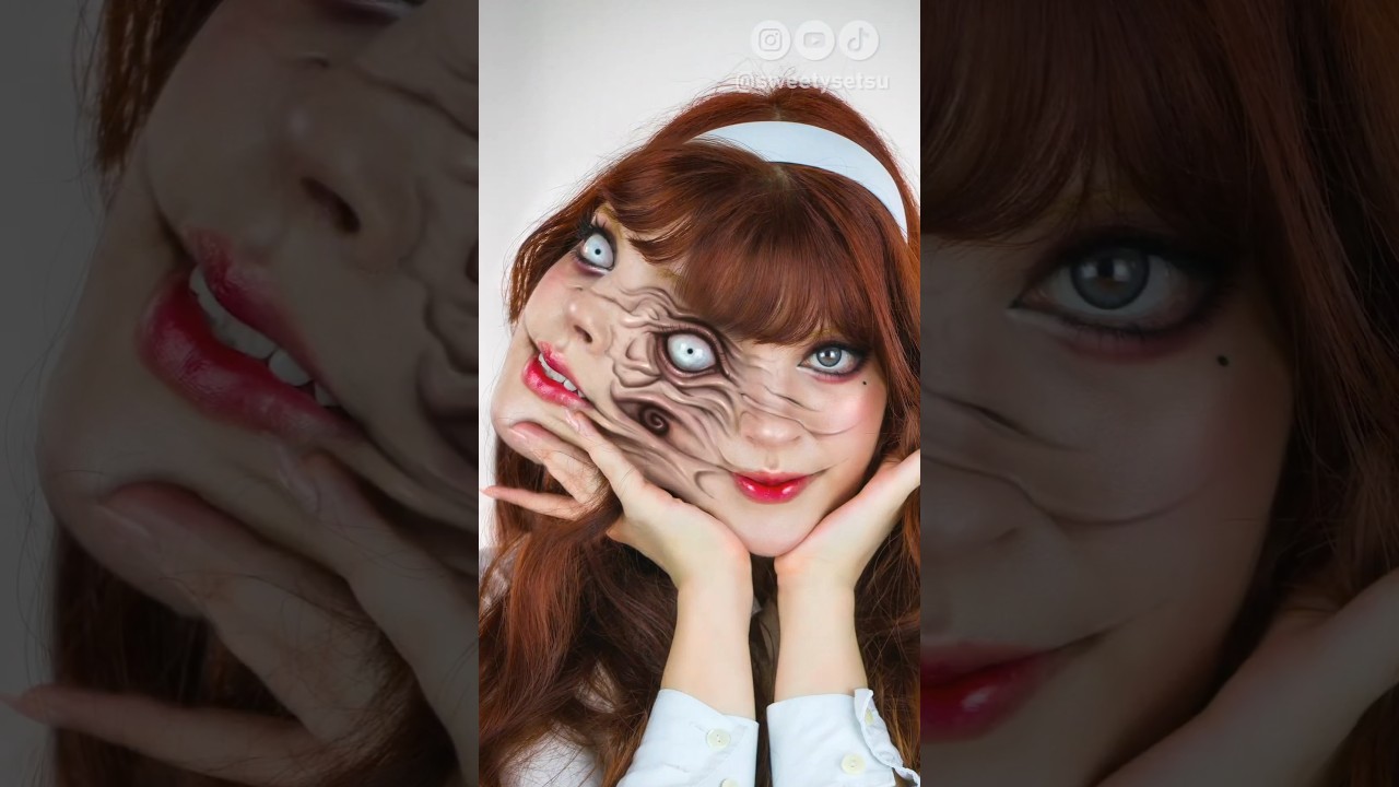Tomie Cosplay Transformation 🖤