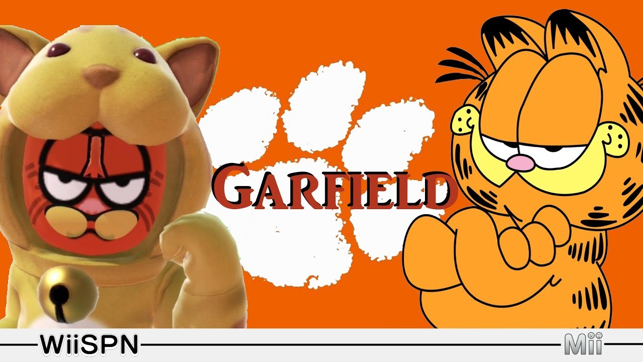 Mii Maker: How To Create Garfield!