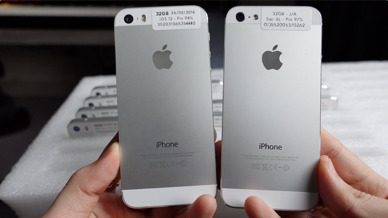 Ngày 16/08/2025 - iPhone 5G, 5S, 5SE Chuẩn Zin Đẹp Và Sự Khác Biệt Giữa Máy Lock với Quốc Tế !!!