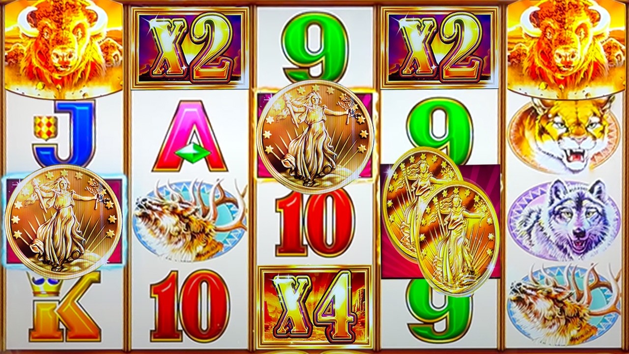 RARE X4 TRIPLE SUNSETS ➤ $10 MAX BET BONUS on Buffalo Cash Collect