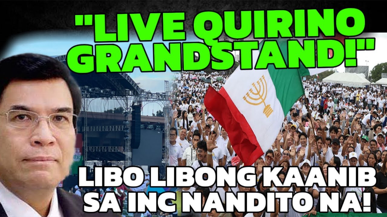 LIVE DAMBUHALANG RALLY NG IGLESIA NI CRISTO! LIBO LIBO NA NAGDATINGAN NA!