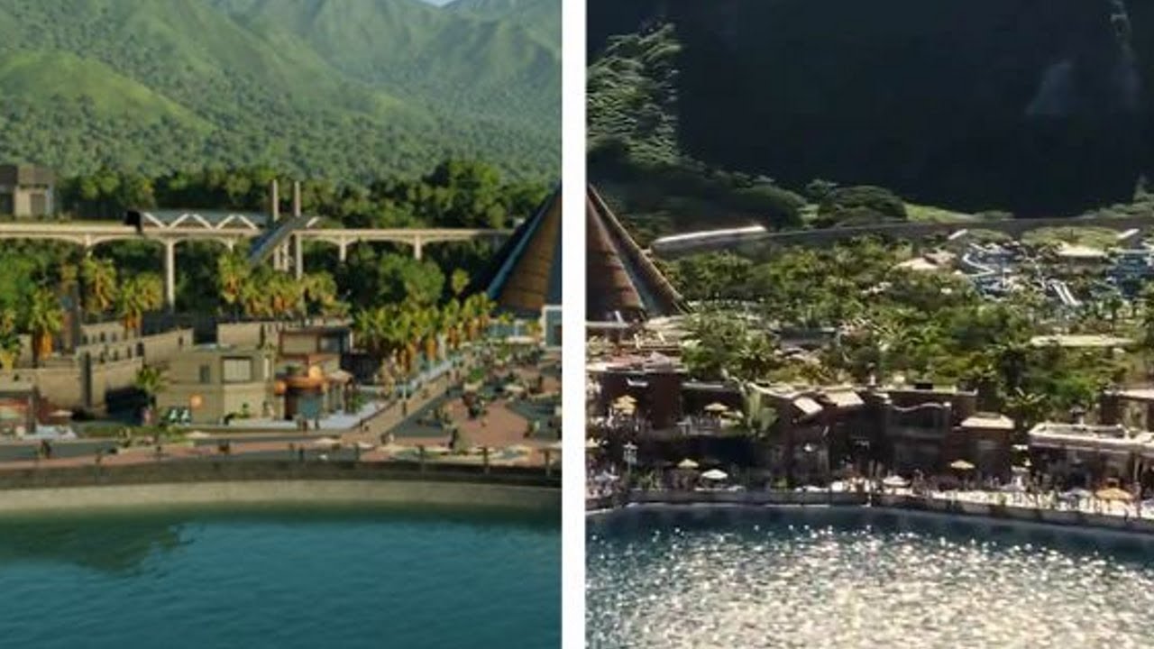 Jurassic World Recreation || Jurassic World Evolution 2 || Park Tour
