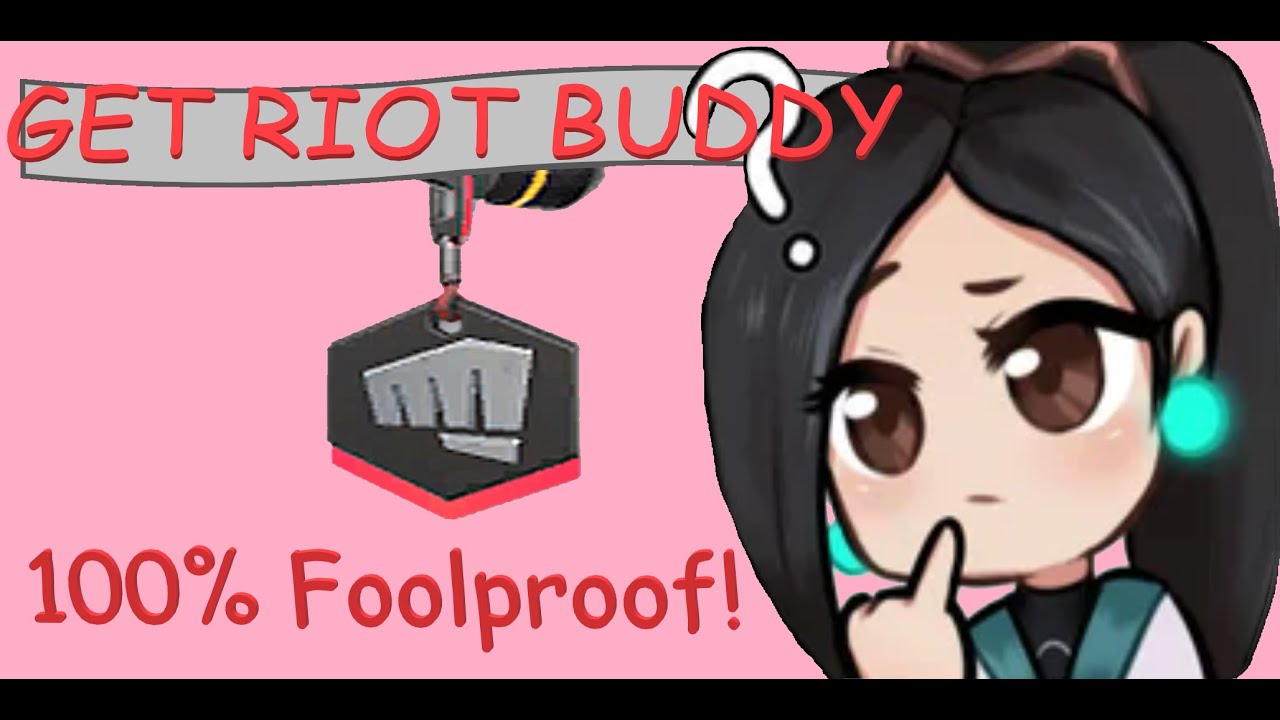 How to Get the Riot Gun Buddy and Impress Your Friends (RAREST ITEM IN VALORANT)