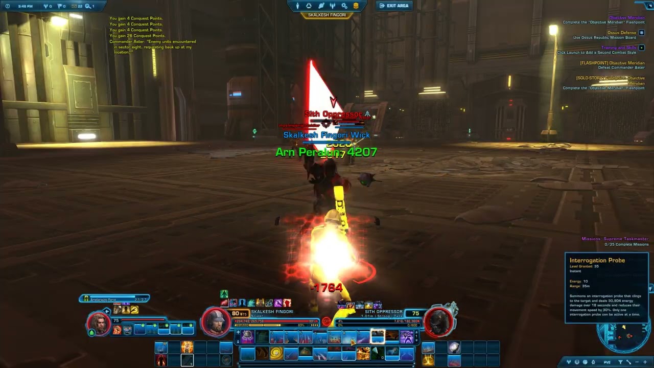 Star Wars The Old Republic - Smuggler (sniper) episode 102 playthrough.