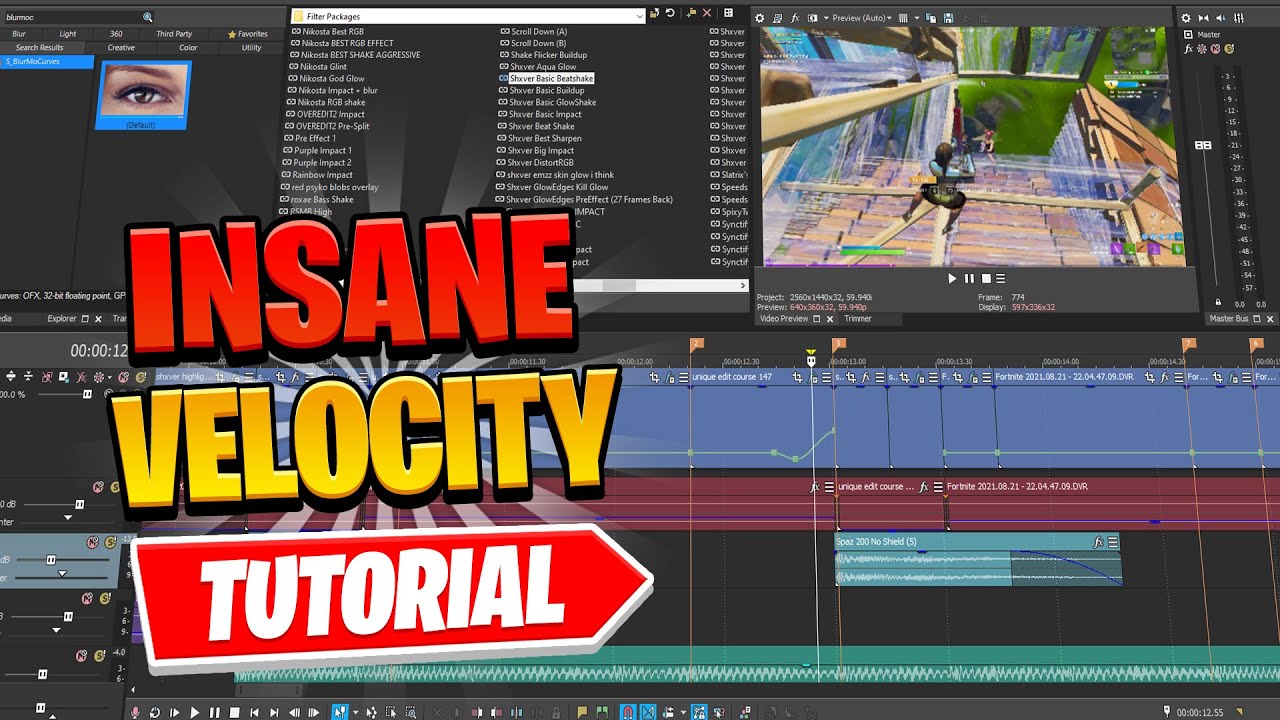 How to make this *GOD* VELOCITY - Edit like Yarn, NadavB, Shard - Vegas Pro #XenRC #Xen21