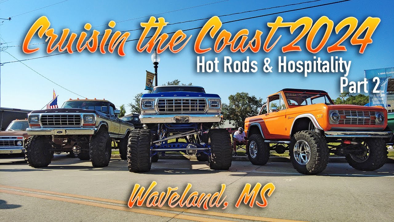 Cruisin the Coast 2024 Hot Rods & Hospitality Part 2  HD 1080p