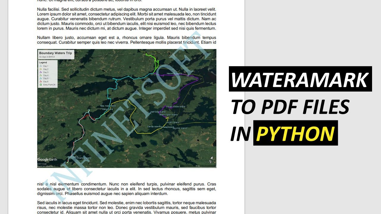 Add watermark to all pages of PDF file in python