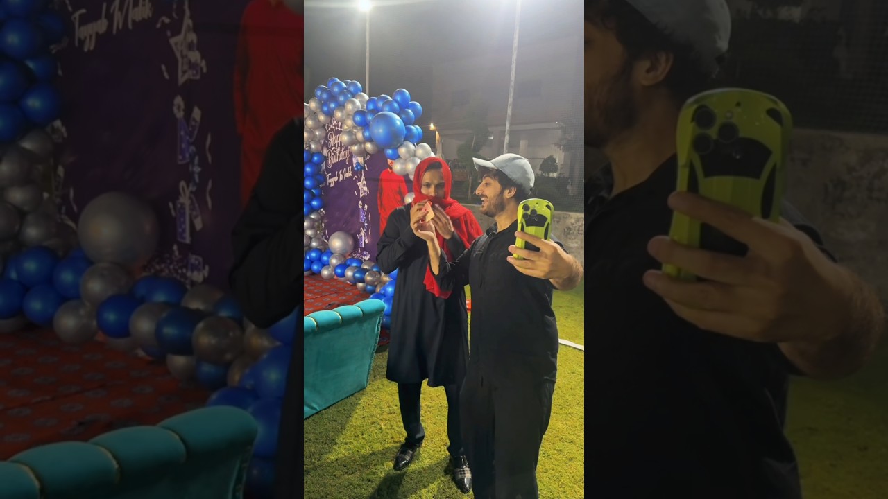 Ali Fayyaz Fun With His Best Friend On Birthday 🎉#alibutt #fun #birthday