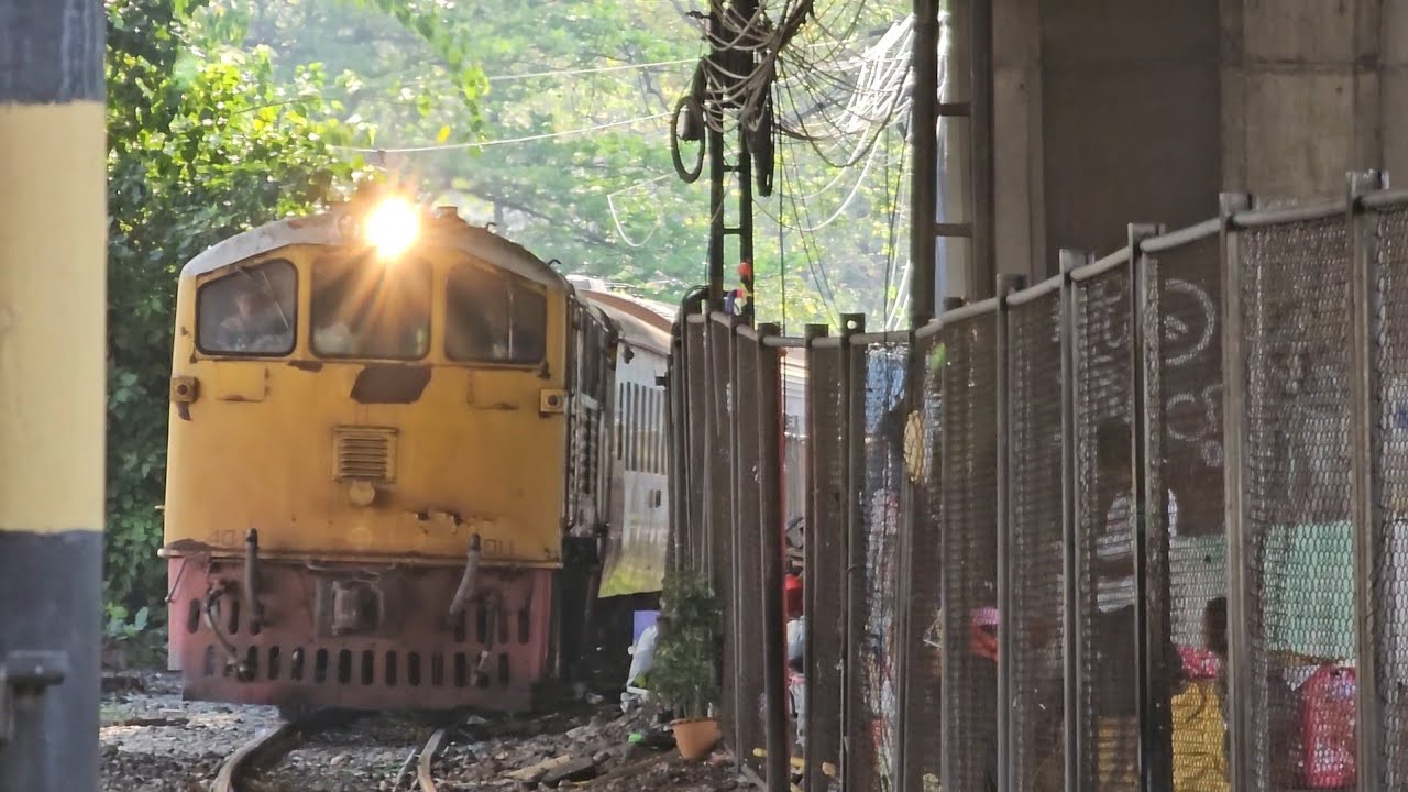 GEK 4011 ขบวน 2130 แม่น้ำ-บางซื่อ มักกะสัน 20/2/2569 #รถไฟ #srt #train #แม่น้ำ