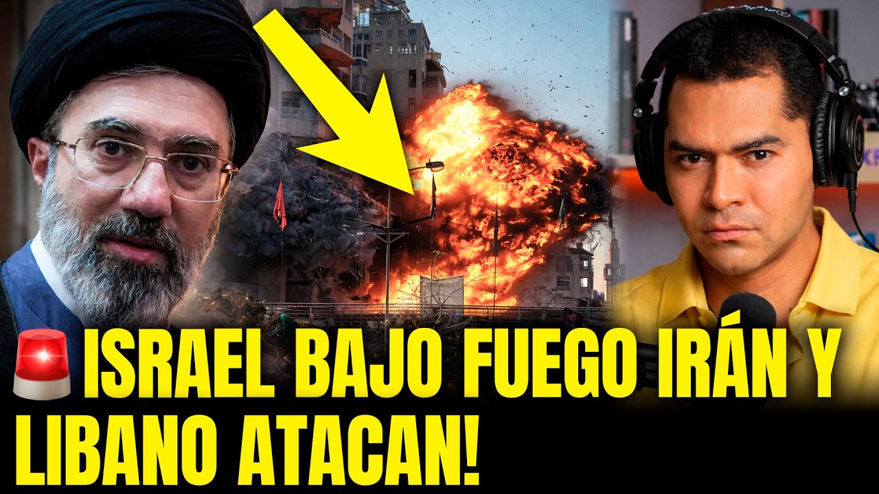 MISILES DE IRÁN Y LÍBANO IMPACTAN ISRAEL: SISTEMAS DE DEFENSA DESBORDADOS