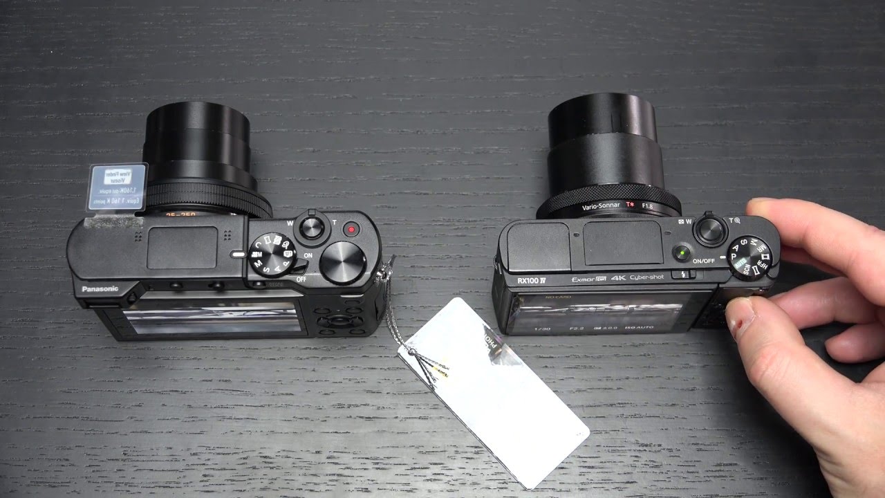 Panasonic Lumix DMC-ZS100 vs Sony RX100IV