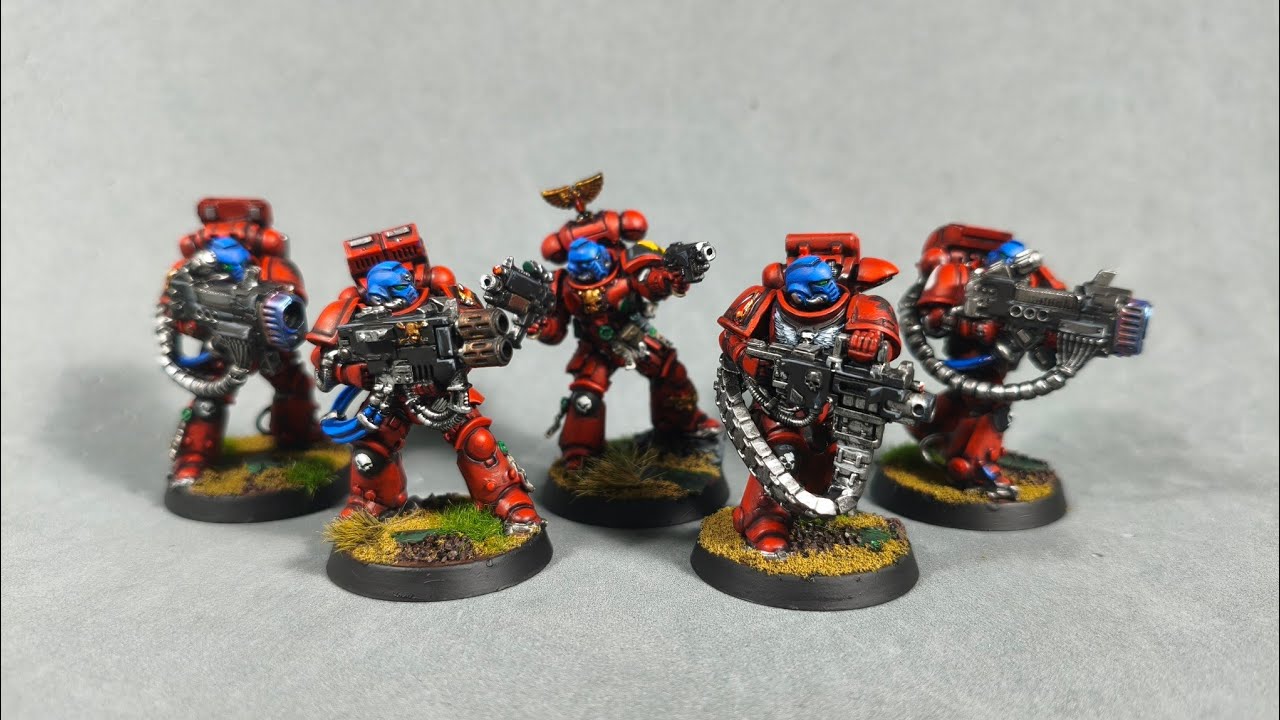 Blood Angels Primaris Devastators Custom paso a paso