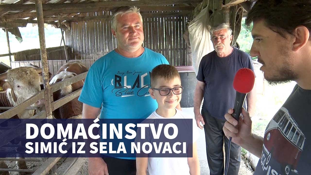 Domaćinstvo Simić iz sela Novaci