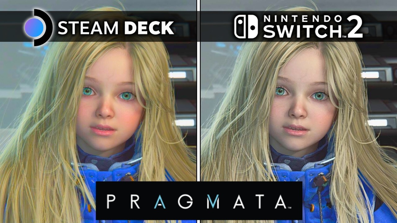 PRAGMATA | Nintendo Switch 2 против Steam Deck с масштабированием без потерь!
