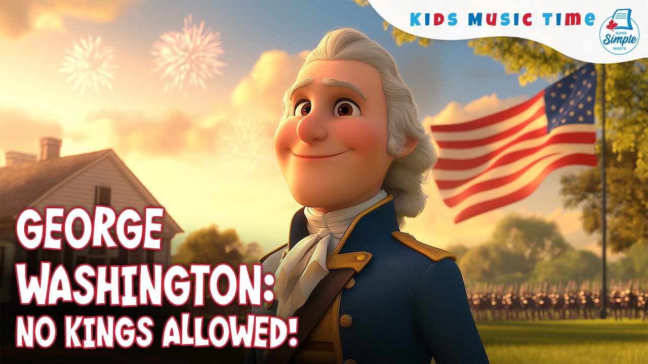 George Washington Song For Kids | Social Studies Lesson For Students