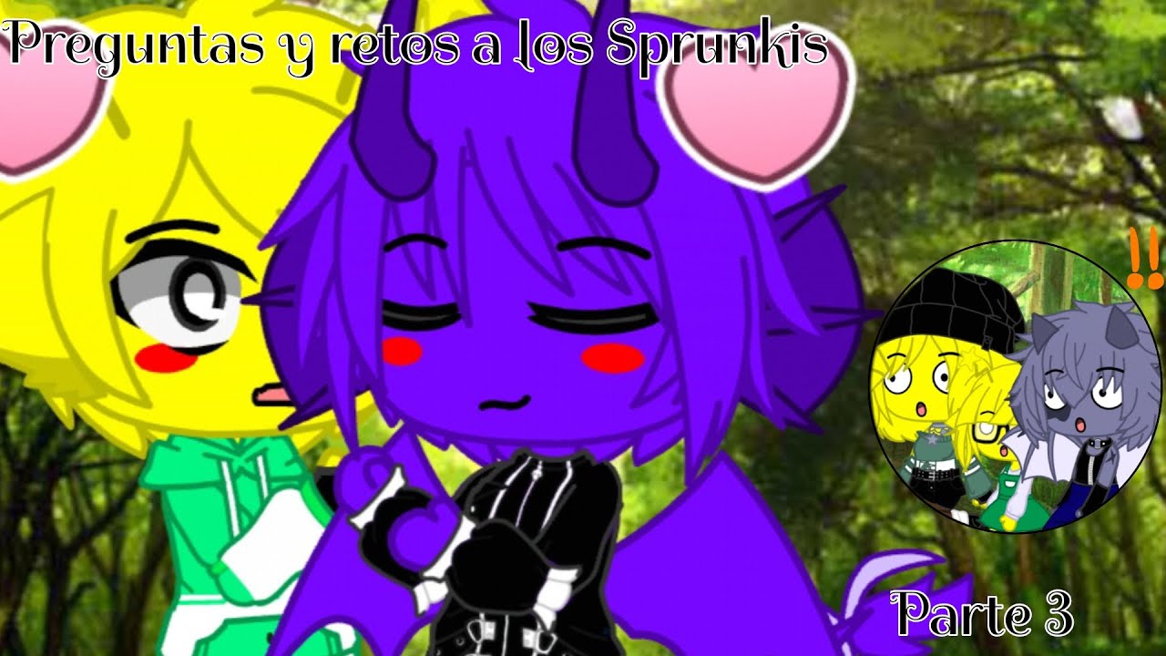 Preguntas y retos a los Sprunkis (Parte 3) 