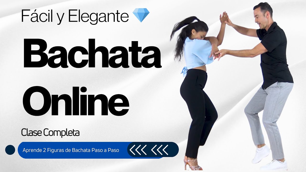 Bachata Online: Fácil y Elegante 💎 - Aprende 2 Figuras de Nivel Medio
