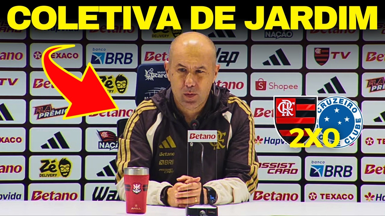 🔥 COLETIVA COMPLETA DE JARDIM APÓS VITÓRIA DO FLA NO MARACA!