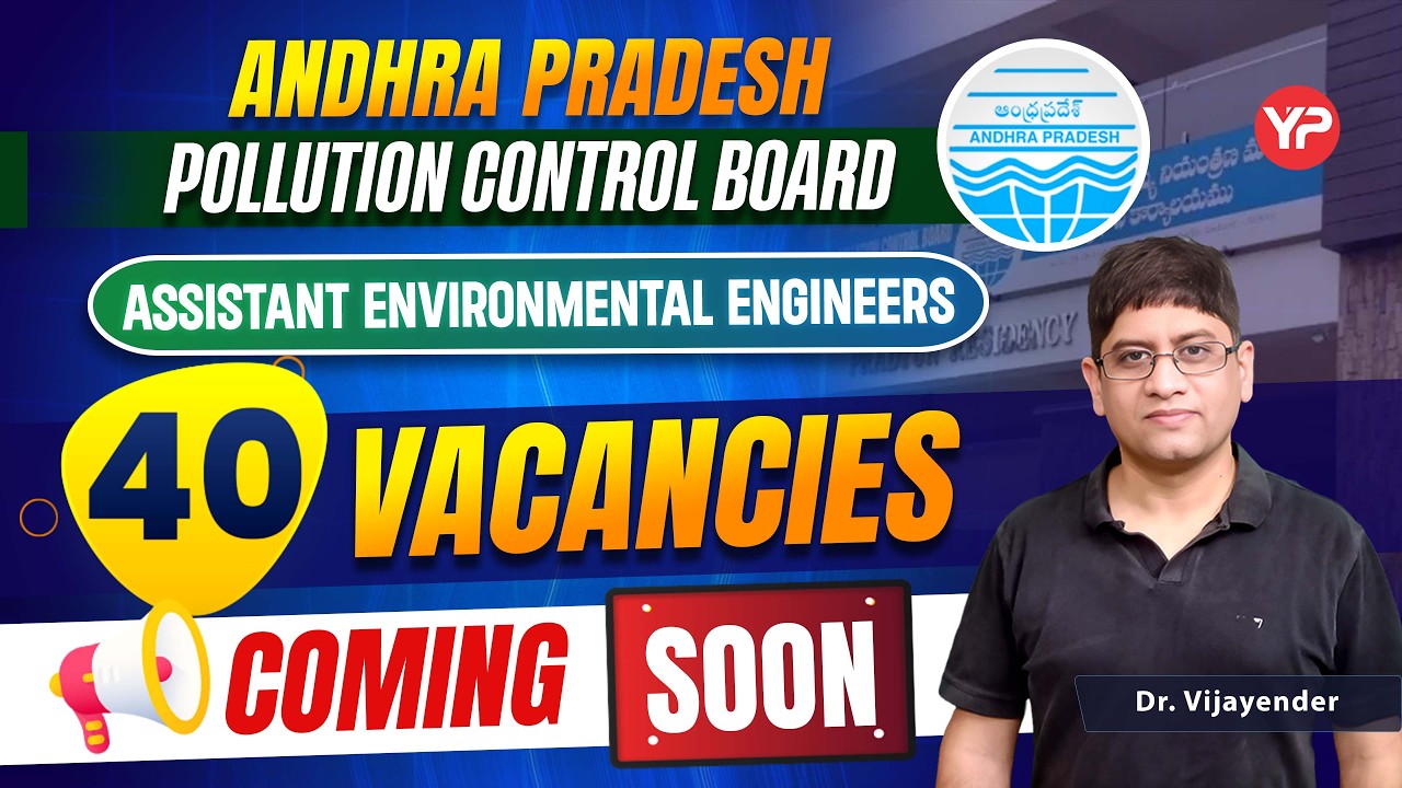 40 Vacancies Assistant Environmental Engineer in AP Pollution Control Board Recruitment 2026