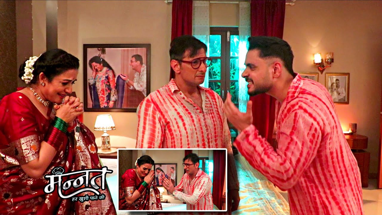 Mannat | Colour Tv | Vikrant Ka Nikala Neetu Per Gussa | On location 