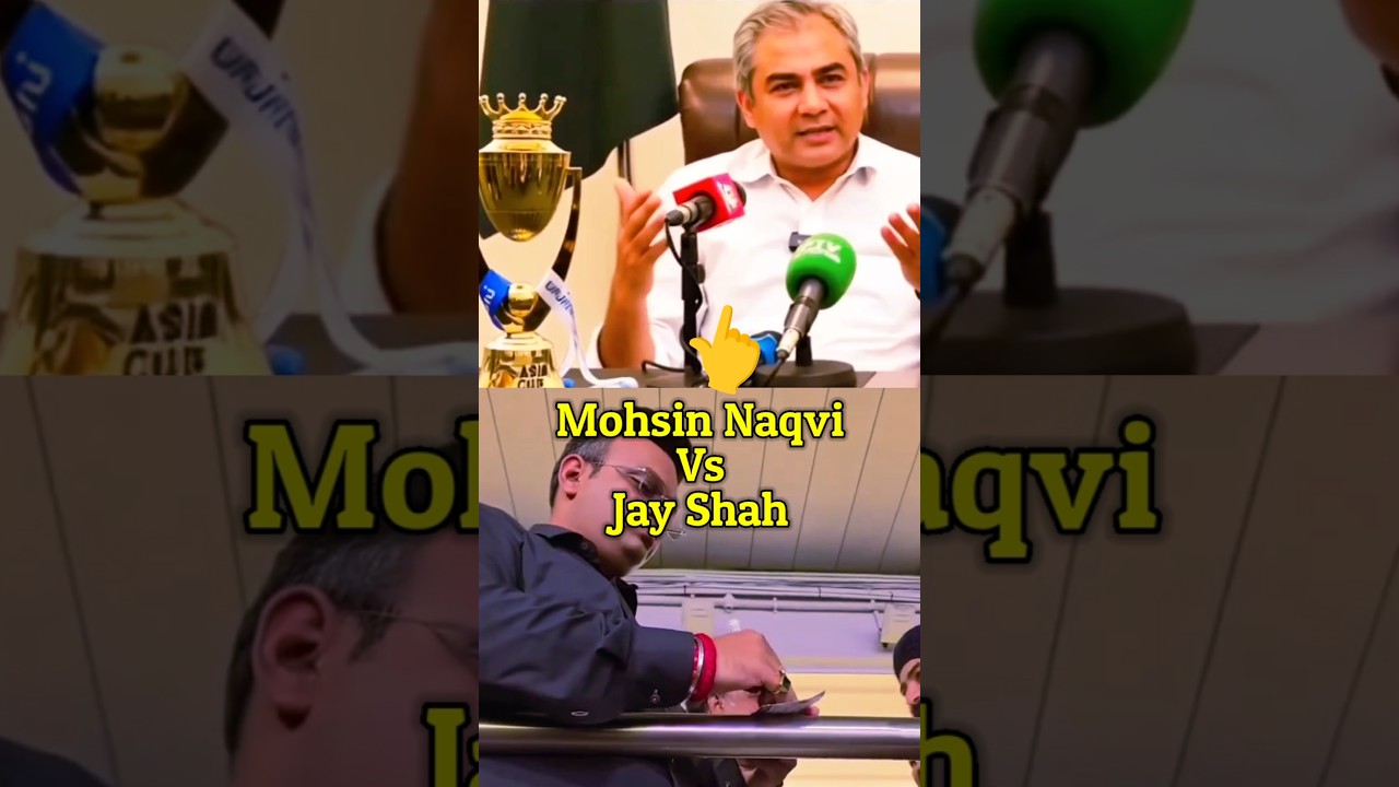 Mohsin Naqvi Vs Jay Shah | Will Mohsin Naqvi Be Sacked After Asia Cup Trophy Drama? #shorts #jayshah