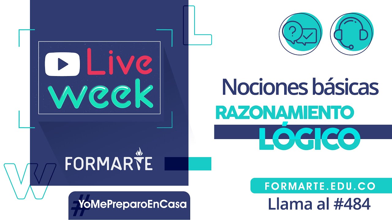Nociones básicas II - Ejercicios de Razonamiento Lógico UdeA | #YoMePreparoEnCasa