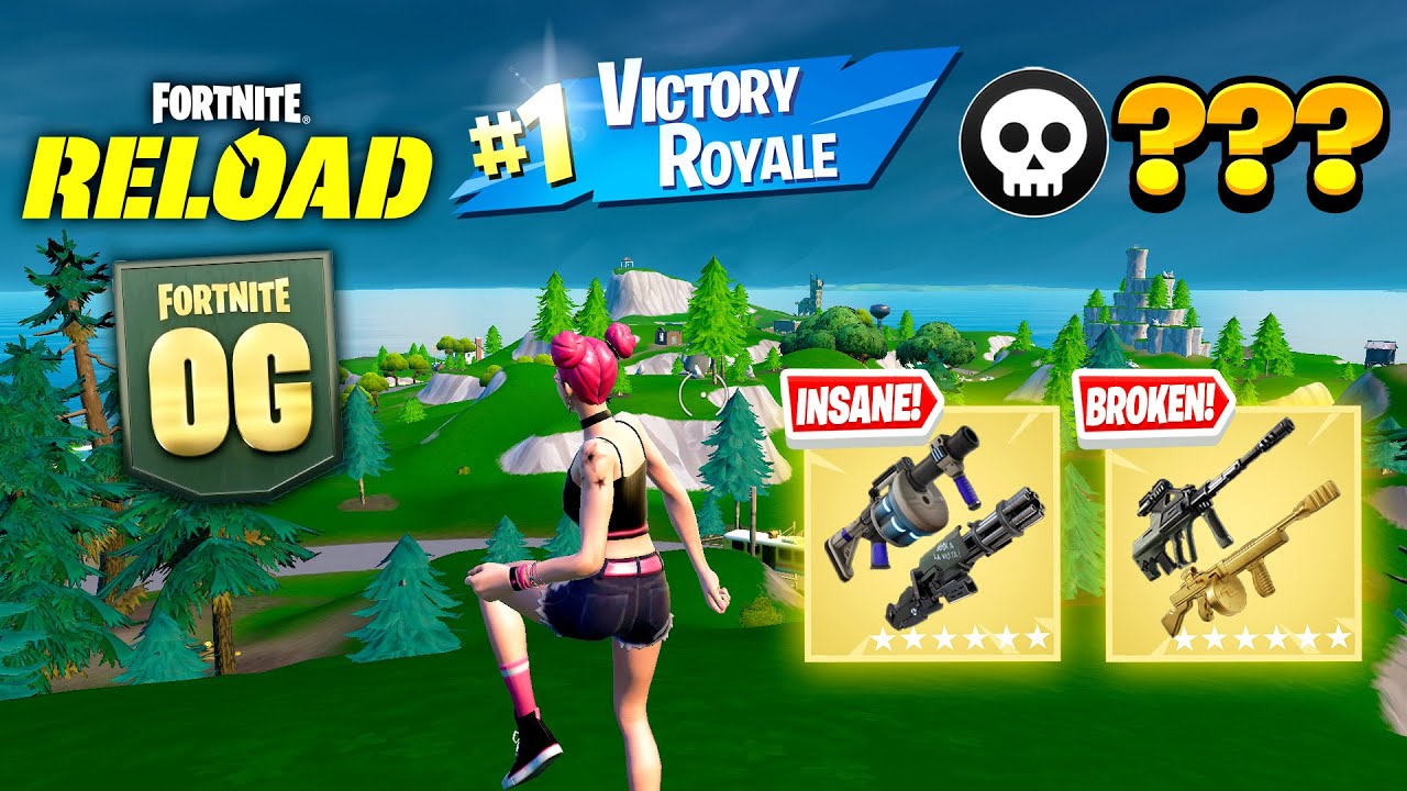 OG Fortnite Reload | High Kill Gameplay | Keyboard & Mouse