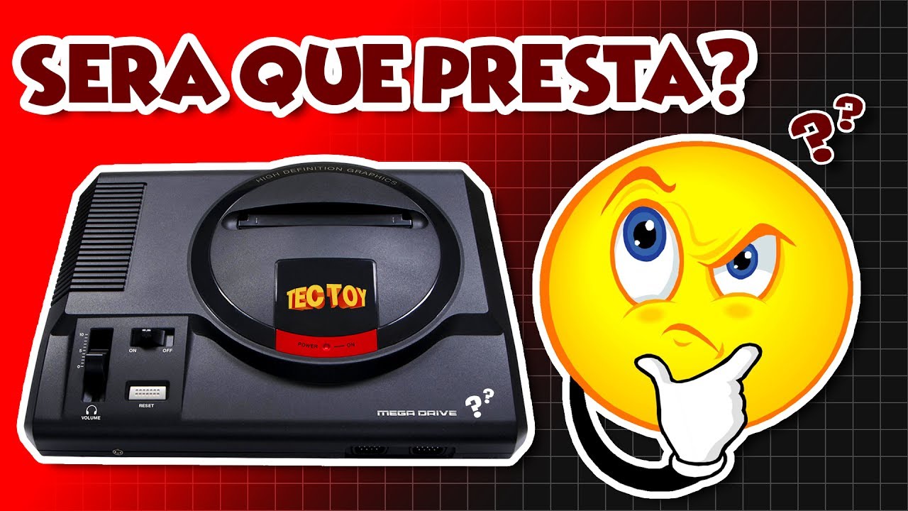 SAIBA TUDO sobre o POLÊMICO novo MEGA DRIVE da TEC TOY