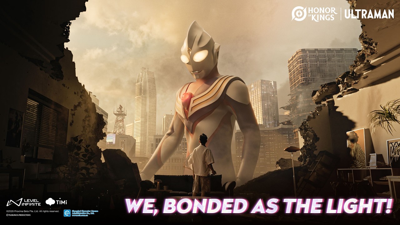 Мы, связанные как свет! | Коллаборация Honor of Kings и Ultraman | Honor of Kings