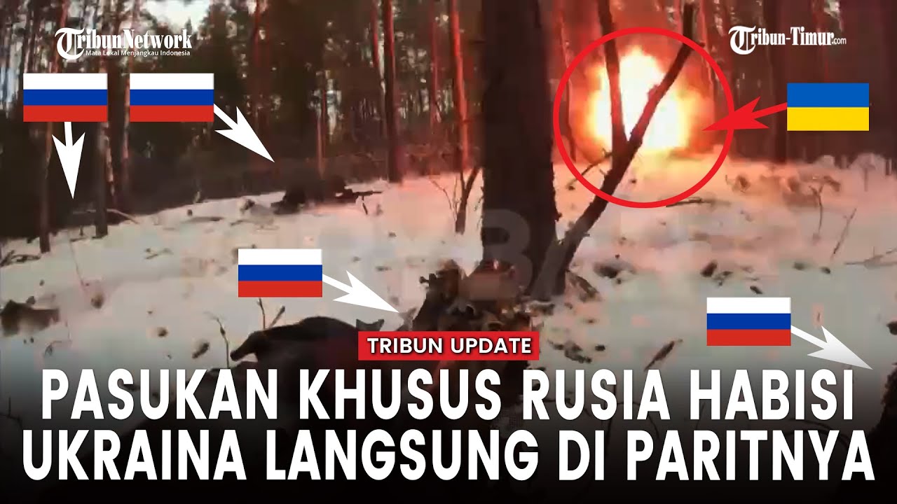 [FULL] Kompilasi Serangan Pasukan Khusus Rusia dengan Berbagai Amunisi ke Tentara Ukraina