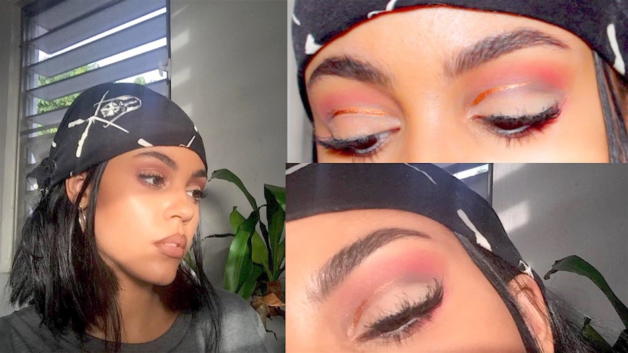 PINK CUT CREASE METALIC LINER DRUG STORE MAKE UP *ALMOST*