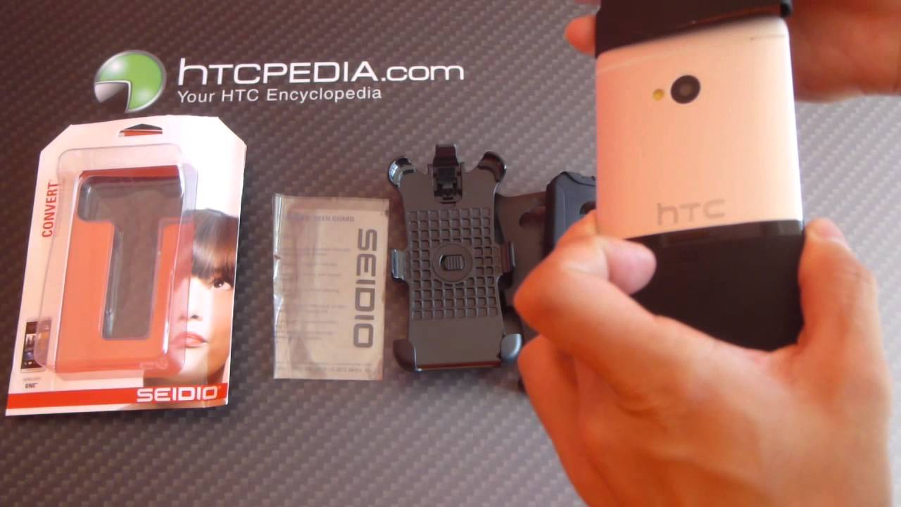 HTC One Seidio CONVERT Combo Case & Holster