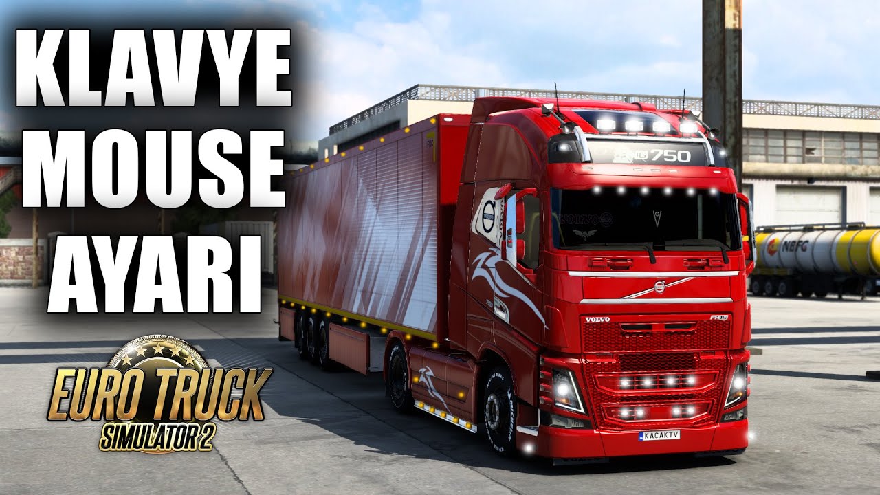 EN İYİ KLAVYE MOUSE DİREKSİYON AYARI | Euro Truck Simulator 2