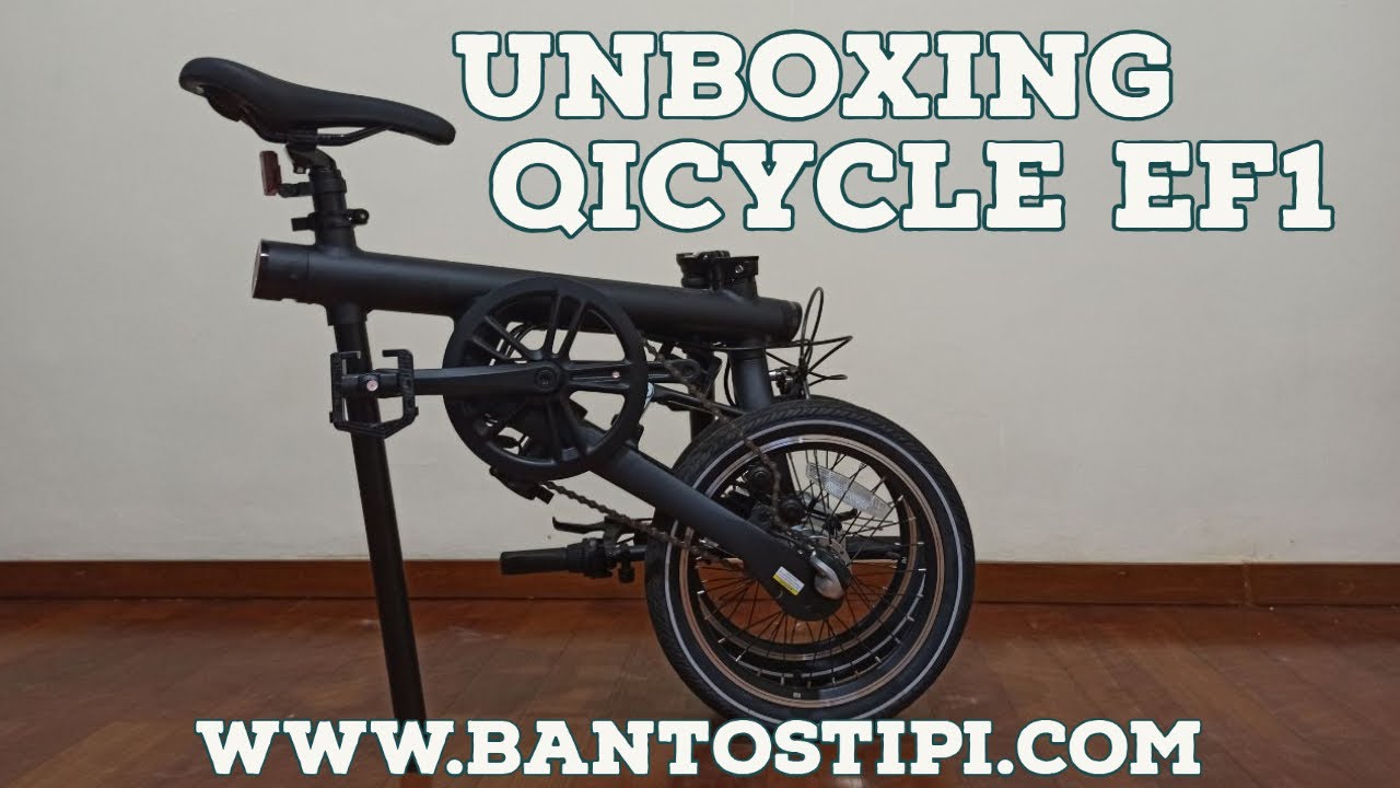 Unboxing & Review Sepeda Lipat Mi Qicycle EF1