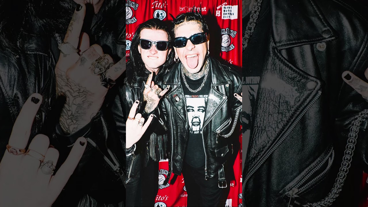 Had a blast at the not HMA fundraiser 🫶🏼 #RayNoir #RedCarpet #IndustrialRock #IndustrialMetal