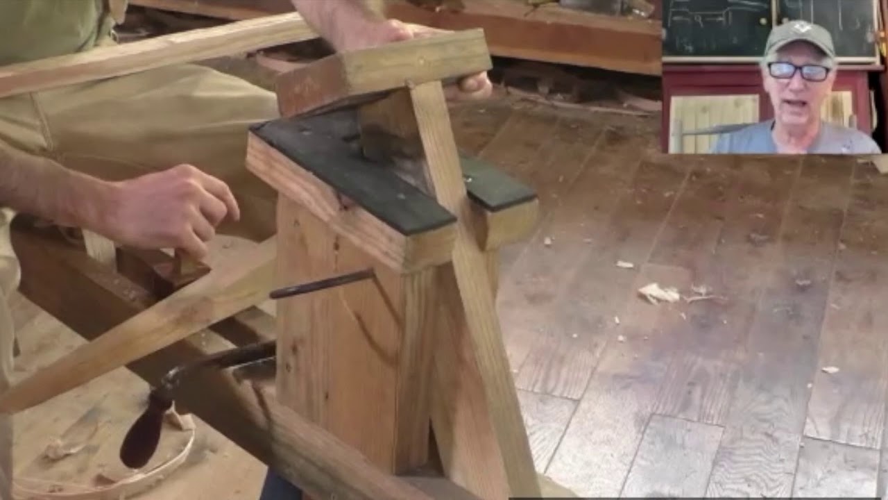 Shaving Horse Geometry (how to get a good grip!)