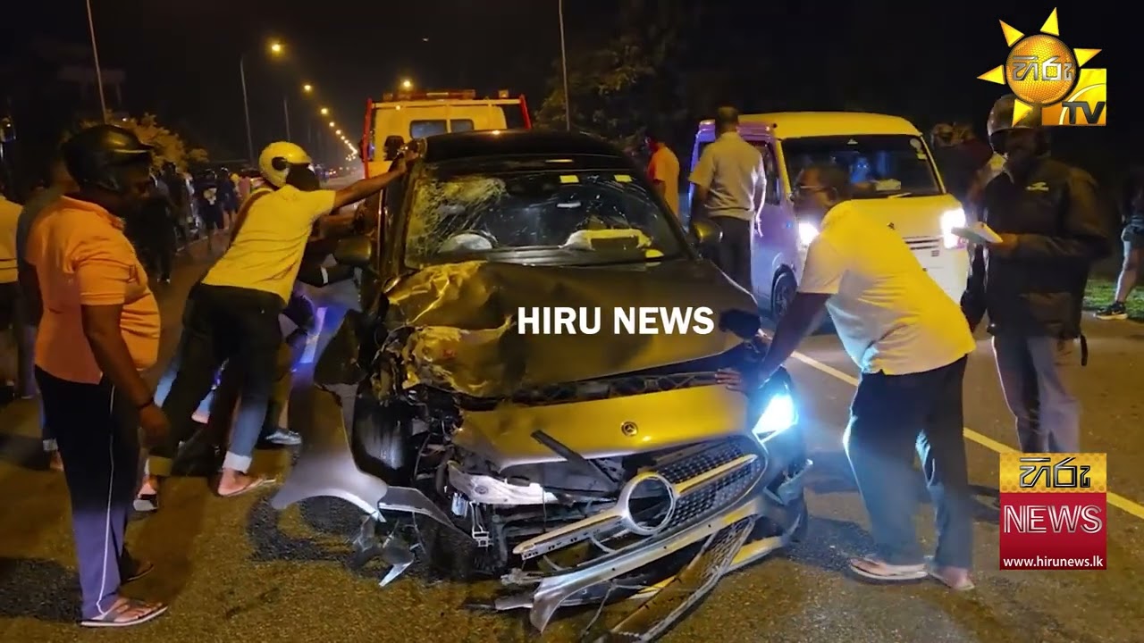 පින්නදූව පිවිසුම් මාර්ගයේ දරුණු රිය අනතුරක් - පිය පුතු දෙපළ මෙලොව හැර යයි! - Hiru News