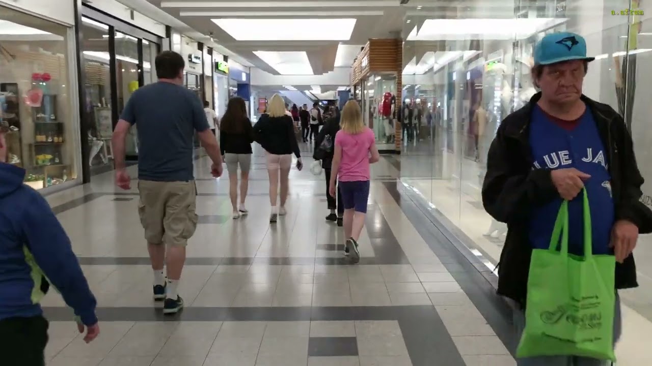 Walking Tour of Hamilton City Centre and Jackson Square 4K