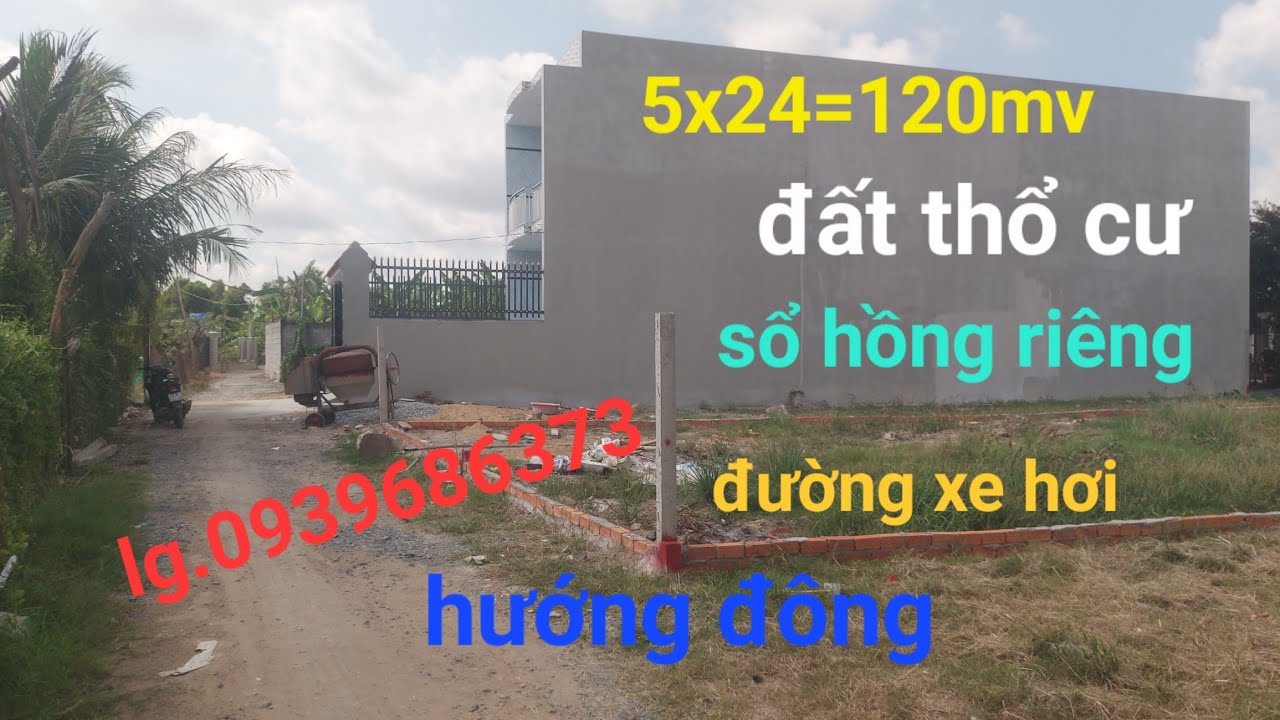 @thanh.nhaatcangiuoc9941 .bán đất thổ cư  sổ hồng riêng giá  890 triệu  rẻ nhất  lh.0939686373
