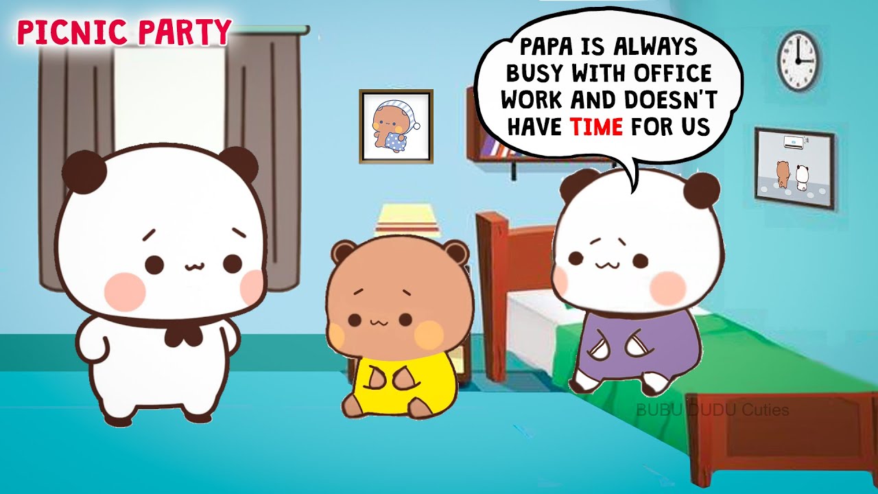 #BDC143 ▶Mikki wants to go on PICNIC 🥺😔 | BUBU DUDU Cuties | Peachgoma | bearpanda | Animation