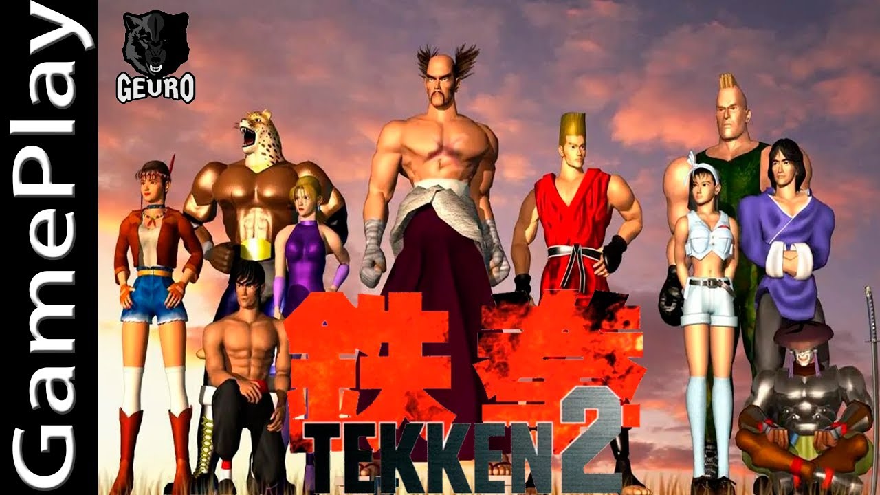 🎮Tekken 2 - PS1 [Gameplay / Longplay]👾