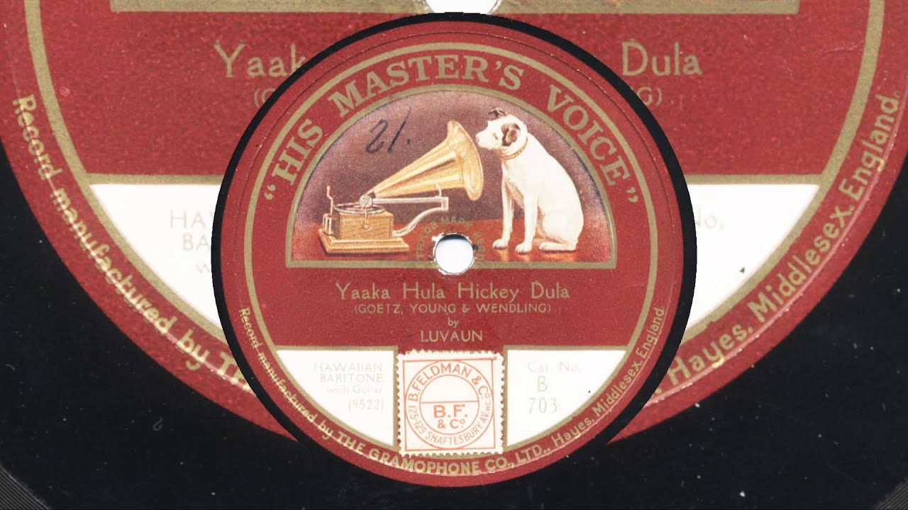 Segis Luvaun: Yaaka Hula Hickey Dula (1916)