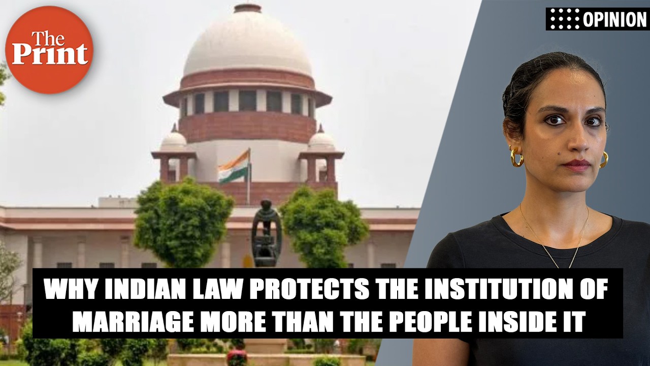 Why Indian law protects the institution of marriage more than the people inside it