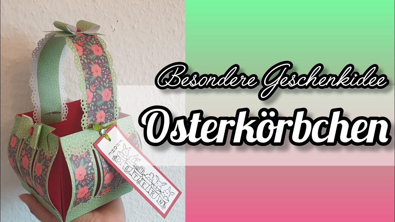 Osterkorb* 12×12 Actionblock* Schnell und Einfach ü