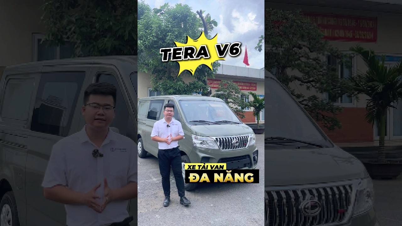 Tera V6 5 chỗ - Xe tải van đa năng #teraco #otoansuong #terav6