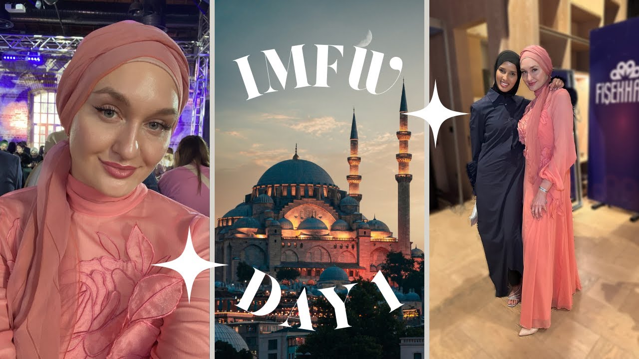 ISTANBUL Vlog: Modest Fashion Week with Halima A., Rawdah M., Fatema and many more. Day 1